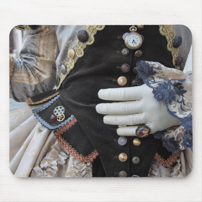 Tapis De Souris Corsage steampunk, Carnaval, Venise (Devant)