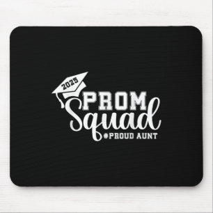 Tapis De Souris Cortège de bal 2025 Tante fière Diplômée Bal Promo