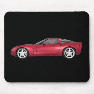 Tapis De Souris Corvette 2008 : Voiture de sport : La sucrerie