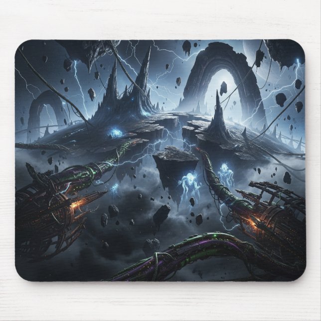 Tapis De Souris Cosmic Drift PC Setup Desk Mat Mousepad (Devant)