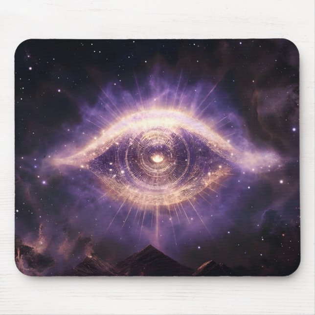 Tapis De Souris Cosmic Third Eye Awakening - Spiritual Awareness (Devant)