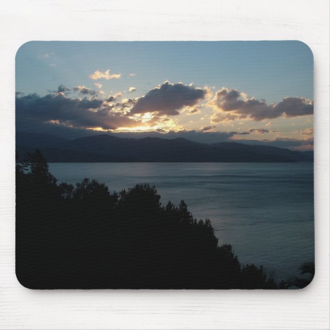 Tapis De Souris Costa Del Cilento lever de soleil mousepad personn (Devant)