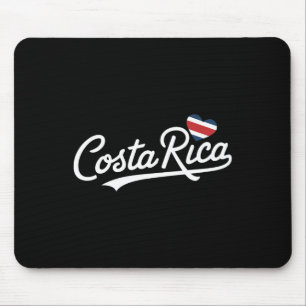 Tapis De Souris Costa Rica Vacances cardiaques Tropical Pura Vida 
