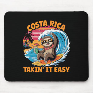 Tapis De Souris Costa Ricain Vida Surfer Take It Easy Costa Rica P