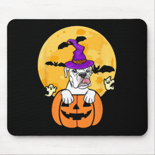 Tapis De Souris Costume Amoureux des chiens Halloween en boîte bla