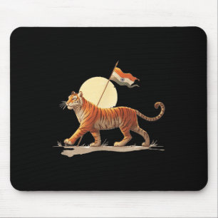 Tapis De Souris Costume De Chat Bengale Pour Tiger Et Couleurs Ind
