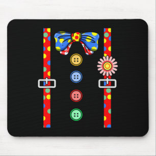 Tapis De Souris Costume de clown Halloween