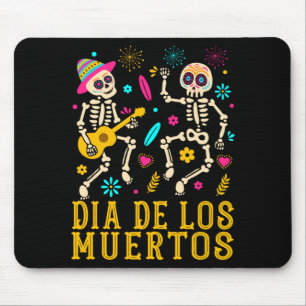 Tapis De Souris Costume de Dia De Los Muertos Jour du Gouvernement