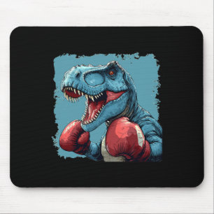 Tapis De Souris Costume de dinosaure de boxe pour les amateurs de