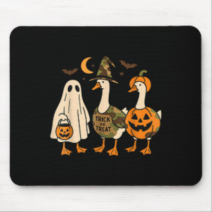 Tapis De Souris Costume de Halloween Funny Duck Duck Boo Canard