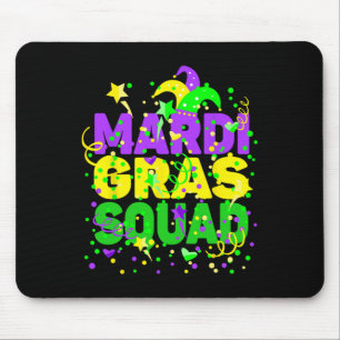 Tapis De Souris Costume de la partie de la brigade Mardi Gras - Ma