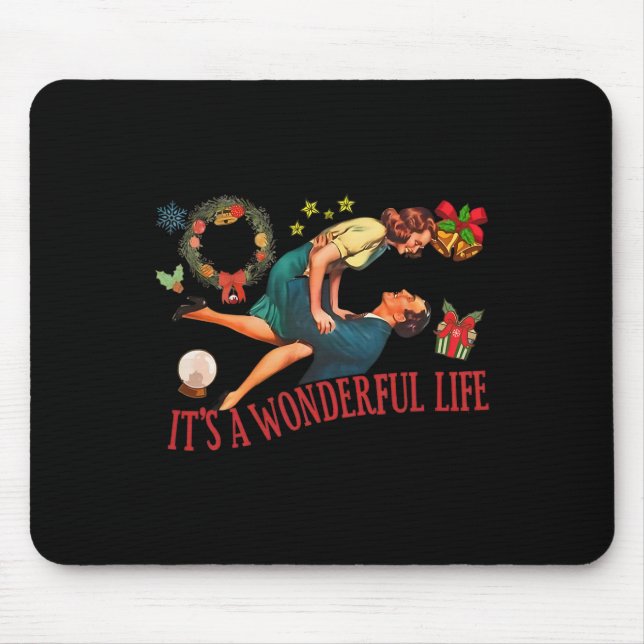 Tapis De Souris Costume de La vie est belle  (Devant)