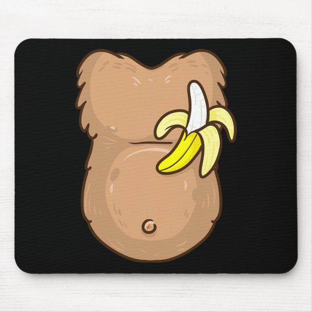 Tapis De Souris Costume de Monkey pour les enfants MONKEY Hallowee (Devant)