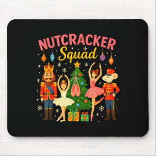 Tapis De Souris Costume de Noël pour enfants de l'escouade de Cass