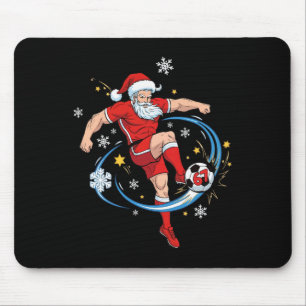 Tapis De Souris Costume de Père Noël lunettes de soleil Six Sept J