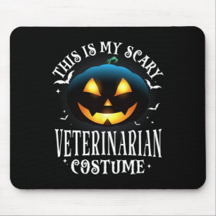 Tapis De Souris Costume de pyjama correspondant à l'Halloween vété