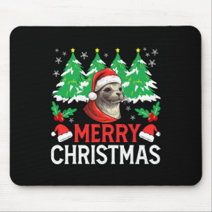 Tapis De Souris Costume de pyjama de Noël Ikal Seal pour les fêtes