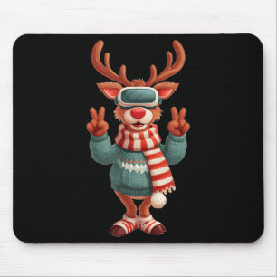 Tapis De Souris Costume de renne de réalité virtuelle cool pour ad