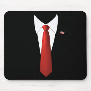 Tapis De Souris Costume d'Halloween amusant du président Trump