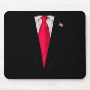 Tapis De Souris Costume d'Halloween drôle de costume de président