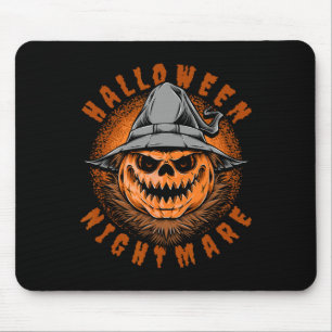 Tapis De Souris Costume d'Halloween nocturne