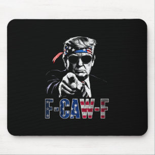 Tapis De Souris Costume drôle de Donald Trump F-caw-f 2025 États-U
