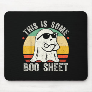 Tapis De Souris Costume Fantôme Halloween Vintage Hommes Femmes