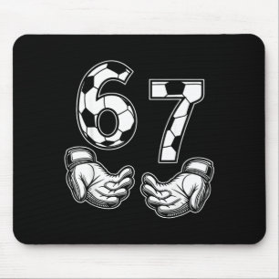 Tapis De Souris Costume Football 67 Six Seven Amateurs de Football