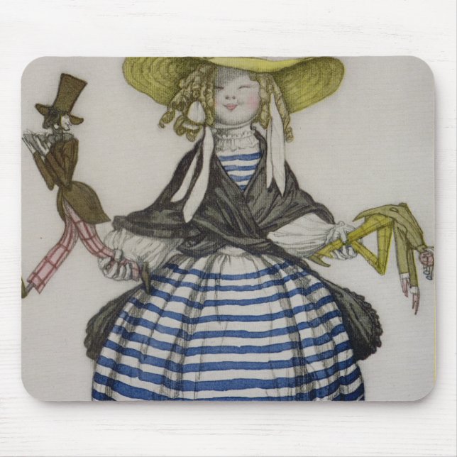 Tapis De Souris Costume pour la fille de marionnette, de la (Devant)