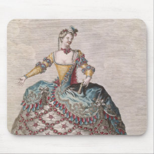 Tapis De Souris Costume pour une femme indienne