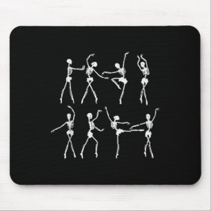 Tapis De Souris Costume squelette Ballerinas Ballet Dance mignonne