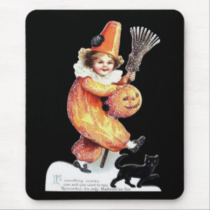 Tapis De Souris Costume vintage d'Halloween