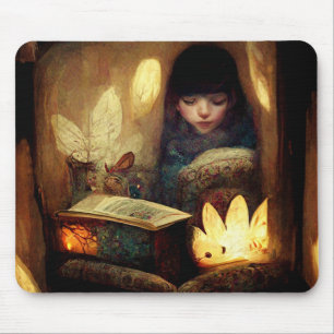 Tapis De Souris Cosy Fairy Book Nook