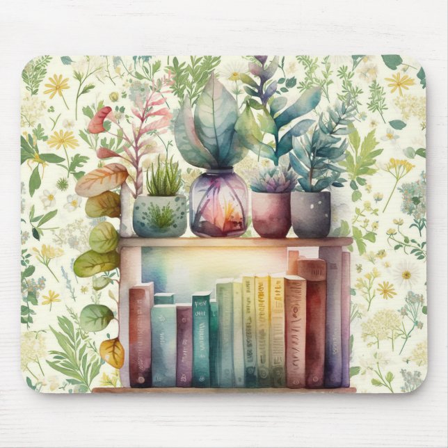 Tapis De Souris Cosy Livre esthétique (Devant)