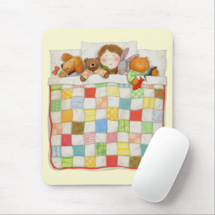 Tapis De Souris COSY QUILT Mousepad - Jaune