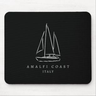 Tapis De Souris Côte Amalfitaine Italie Yachting Mer Océan Club de