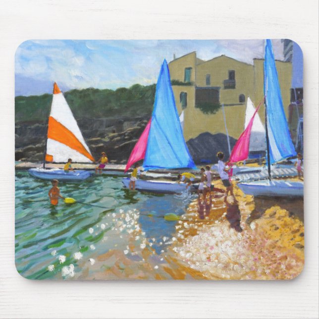 Tapis De Souris côte de calella de palafrugall d'école de (Devant)
