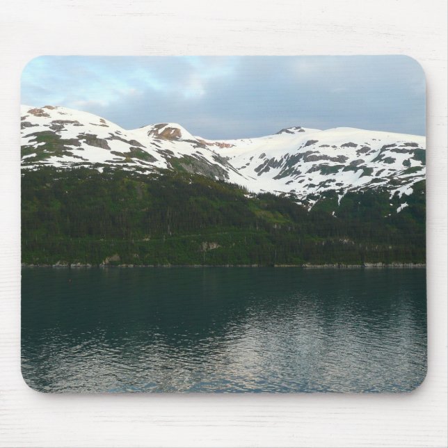 Tapis De Souris Côte de l'Alaska au crépuscule (Devant)