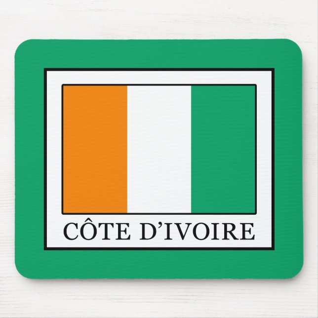 Tapis De Souris Côte d'Ivoire (Devant)