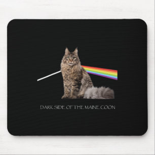 Tapis De Souris Côté Sombre De L'Amoureux des chats Du Maine Coon