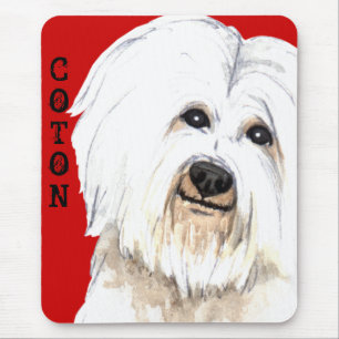 Tapis De Souris Coton Color Block