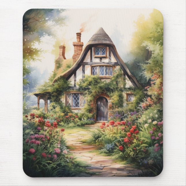 Tapis De Souris Cottage anglais (Devant)