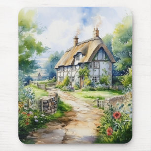 Tapis De Souris Cottage anglais