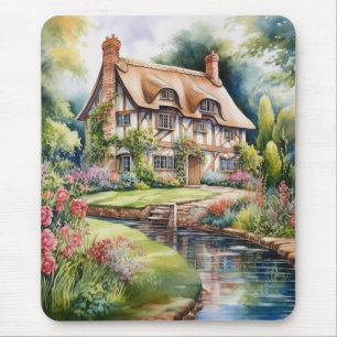 Tapis De Souris Cottage anglais