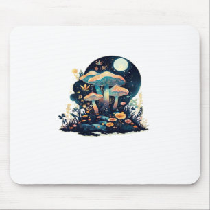 Tapis De Souris Cottagecore et Fête des champignons Goblincore est