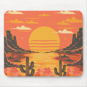 Tapis De Souris Coucher de soleil