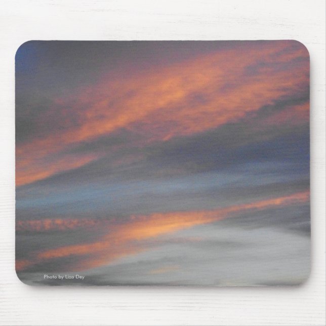 Tapis de souris Coucher de soleil (Devant)