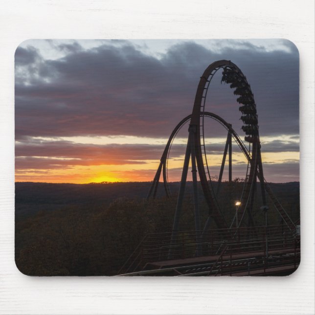 Tapis De Souris Coucher de soleil (Devant)