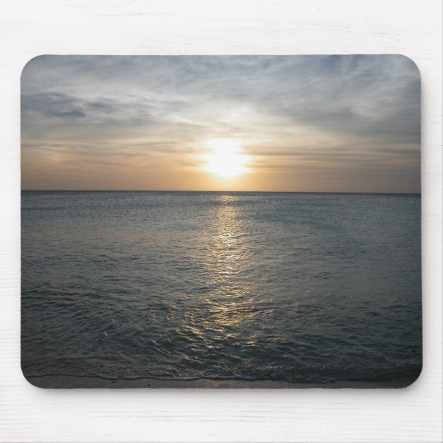 Tapis De Souris Coucher de soleil (Devant)