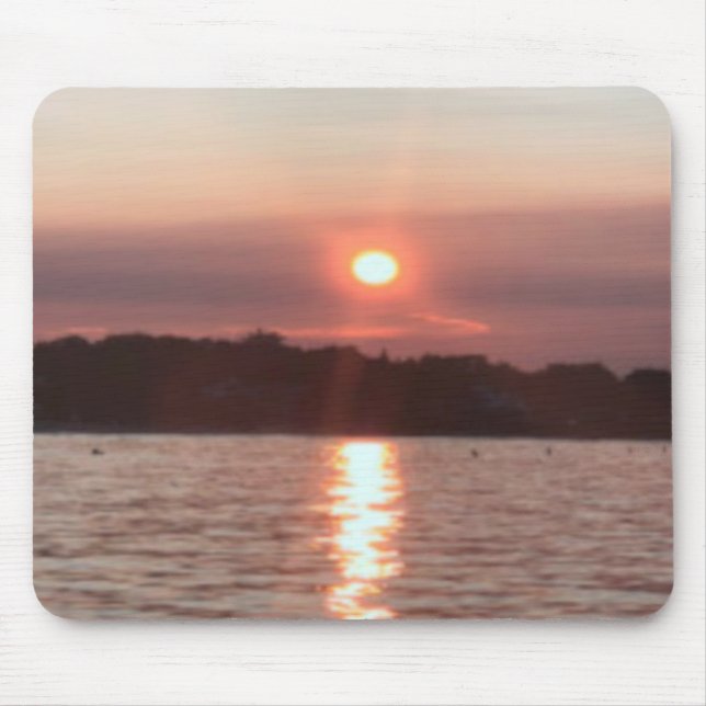 Tapis De Souris Coucher de soleil (Devant)